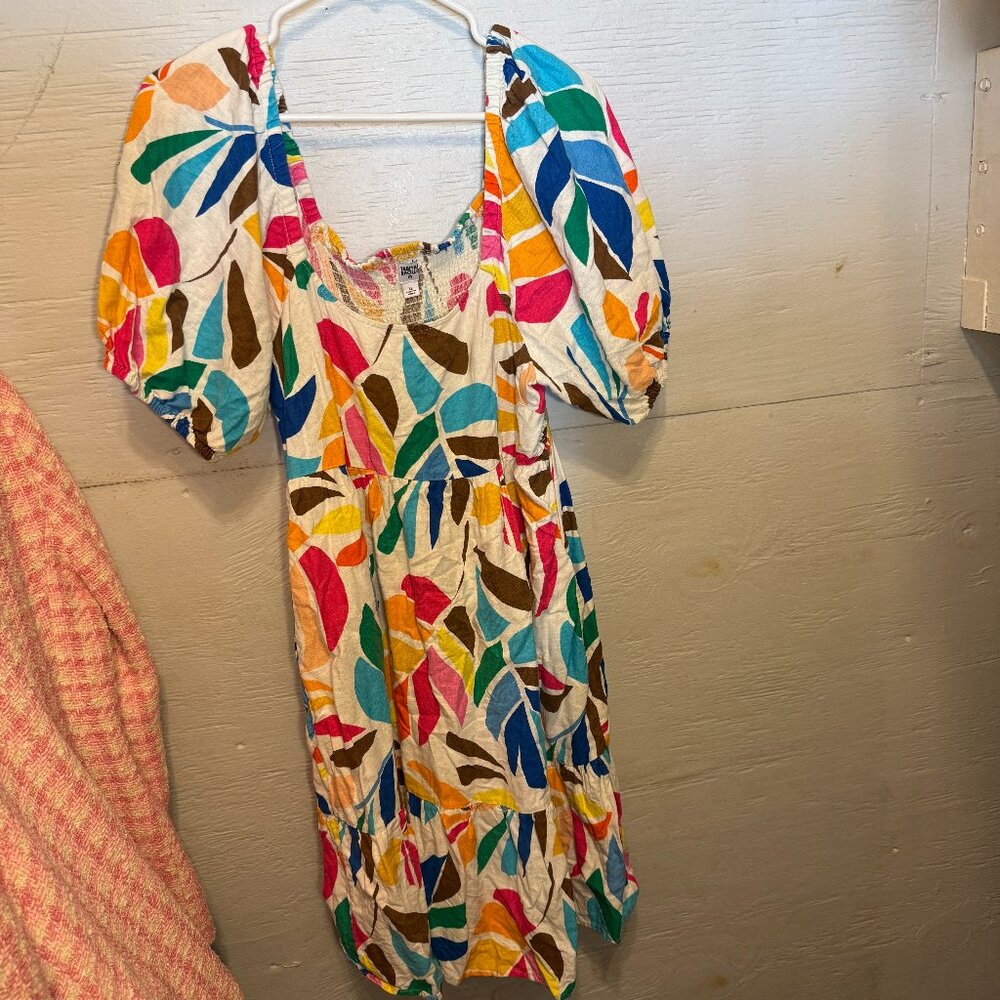 Target Tabitha Brown collection multicolor dress